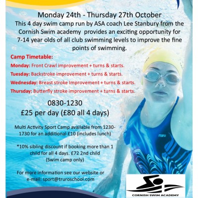 Swim Camp poster Oct 16 jpeg